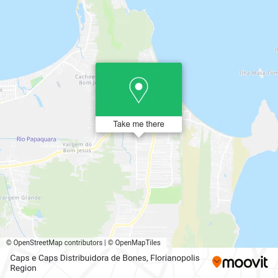 Caps e Caps Distribuidora de Bones map