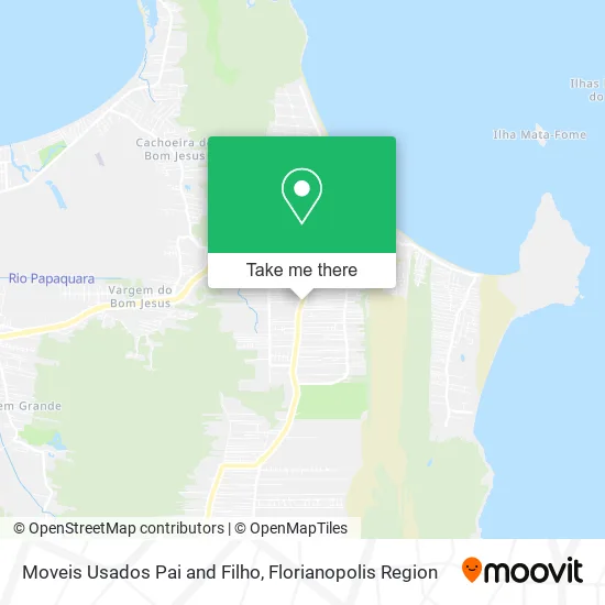 Moveis Usados Pai and Filho map