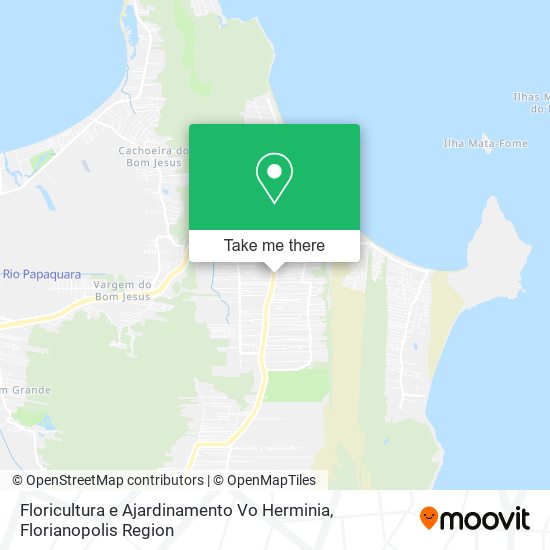 Floricultura e Ajardinamento Vo Herminia map