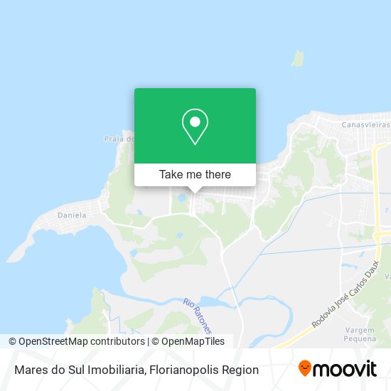 Mares do Sul Imobiliaria map