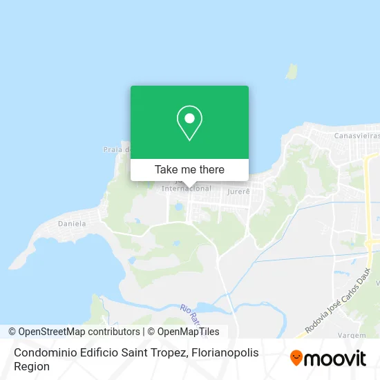 Condominio Edificio Saint Tropez map