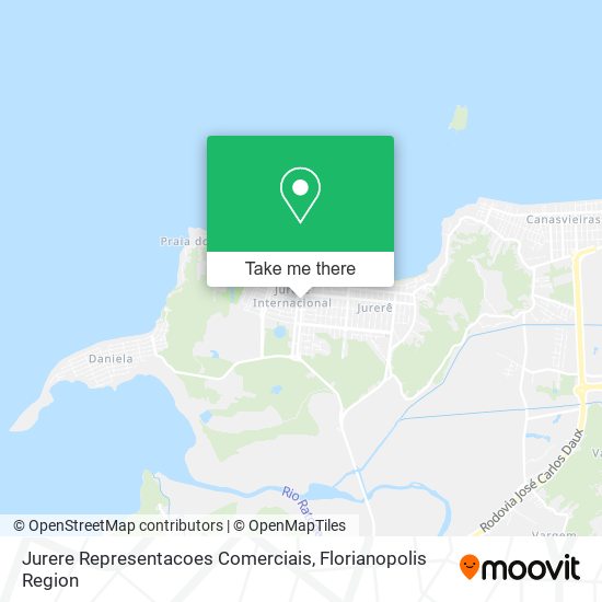 Mapa Jurere Representacoes Comerciais