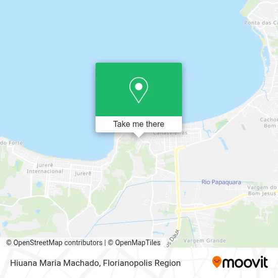 Hiuana Maria Machado map