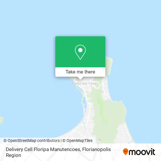 Delivery Cell Floripa Manutencoes map