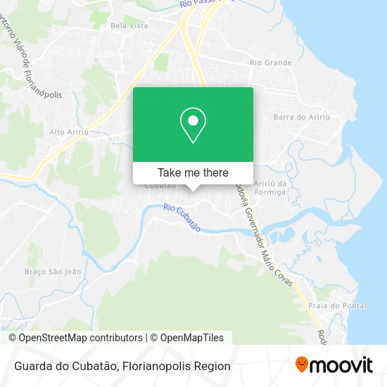 Guarda do Cubatão map