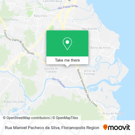 Rua Manoel Pacheco da Silva map