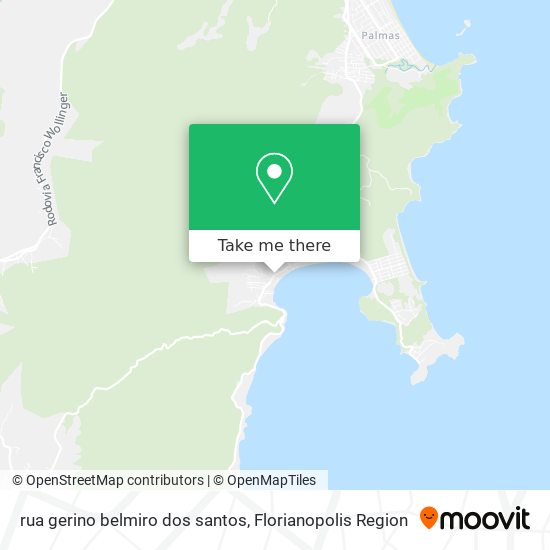 rua gerino belmiro dos santos map