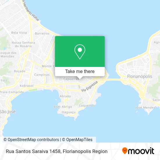 Rua Santos Saraiva 1458 map