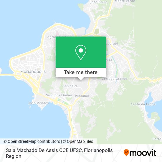 Mapa Sala Machado De Assis CCE UFSC