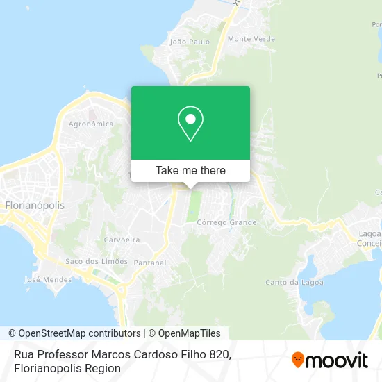 Rua Professor Marcos Cardoso Filho 820 map