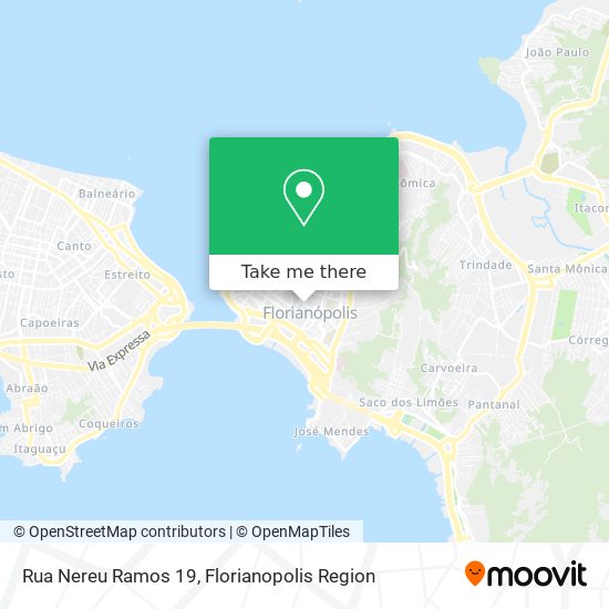 Rua Nereu Ramos 19 map