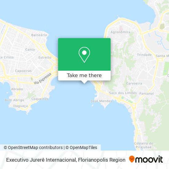 Executivo Jurerê Internacional map