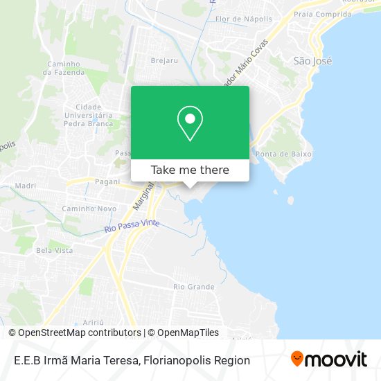 E.E.B Irmã Maria Teresa map