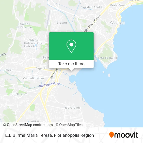 E.E.B Irmã Maria Teresa map