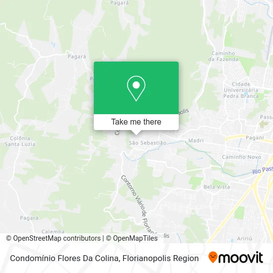 Condomínio Flores Da Colina map