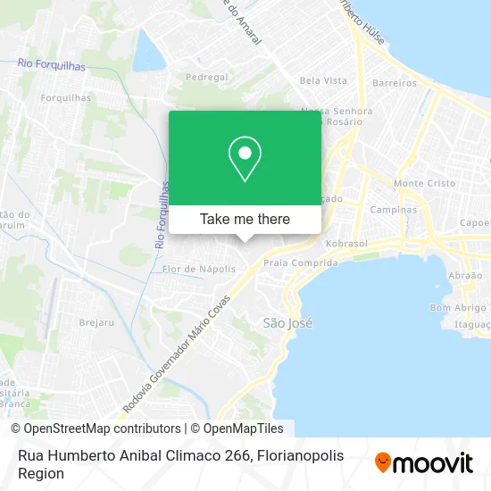 Rua Humberto Anibal Climaco 266 map