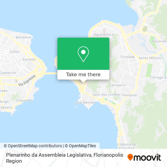 Mapa Plenarinho da Assembleia Legislativa