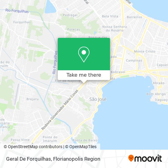Geral De Forquilhas map
