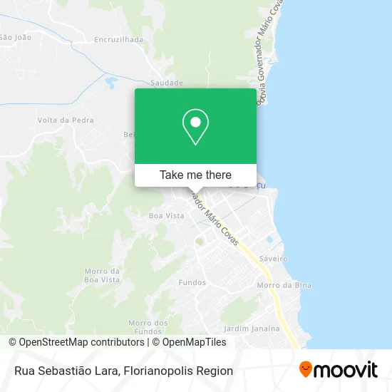 Rua Sebastião Lara map