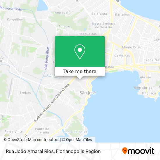 Rua João Amaral Rios map