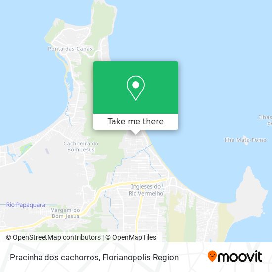 Pracinha dos cachorros map