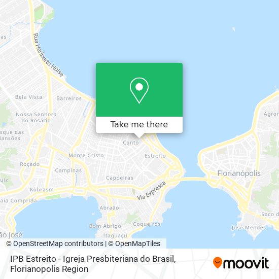 IPB Estreito - Igreja Presbiteriana do Brasil map
