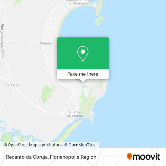 Recanto da Coruja map