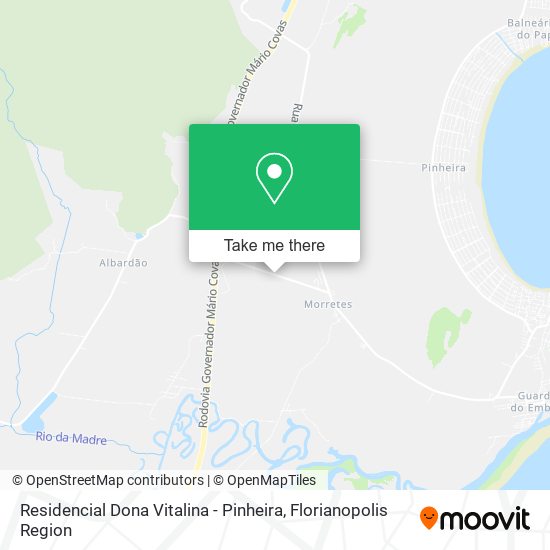 Residencial Dona Vitalina - Pinheira map