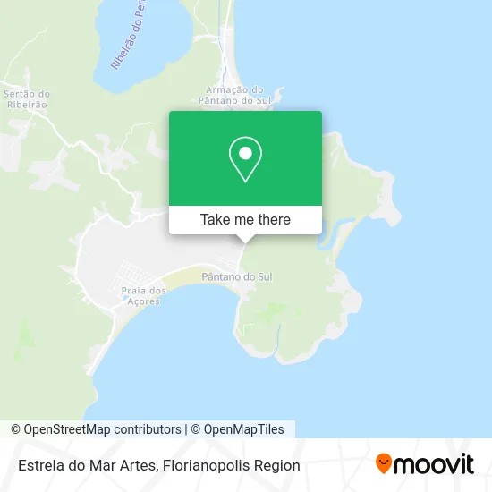 Estrela do Mar Artes map