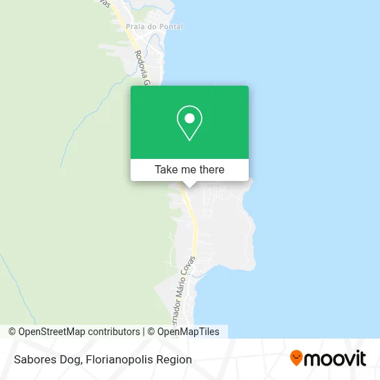 Sabores Dog map