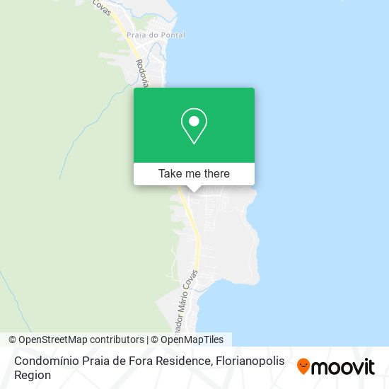 Condomínio Praia de Fora Residence map
