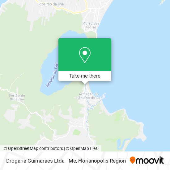 Drogaria Guimaraes Ltda - Me map