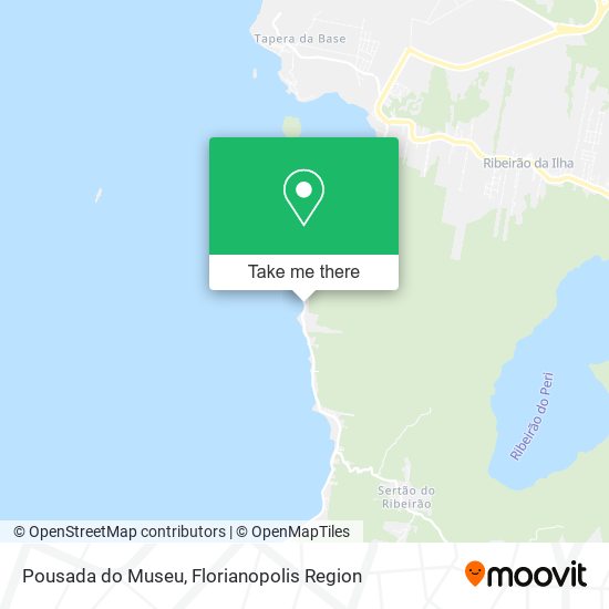 Pousada do Museu map