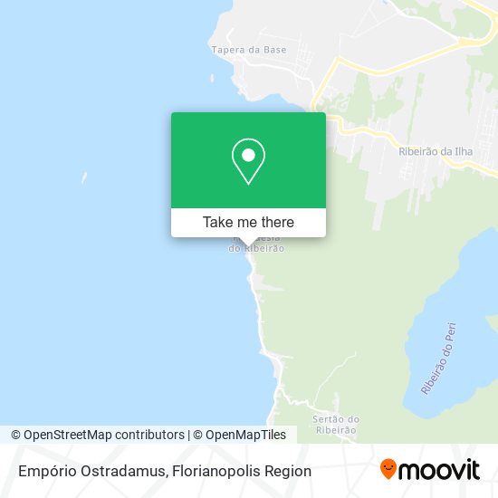 Empório Ostradamus map