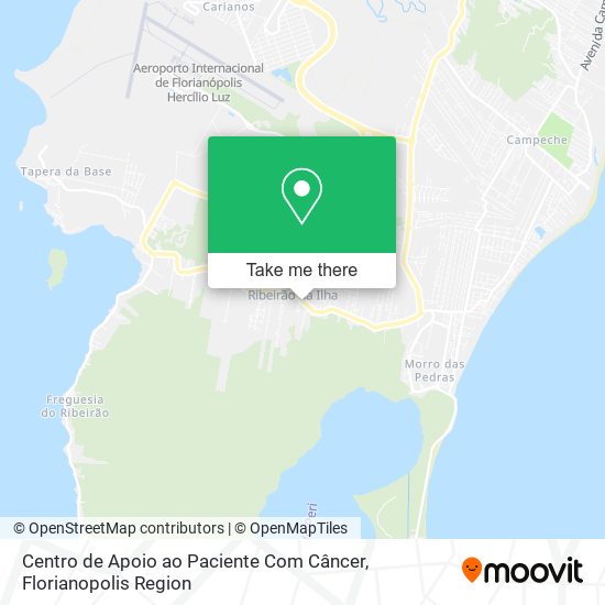 Centro de Apoio ao Paciente Com Câncer map
