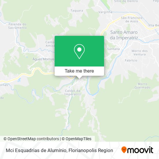 Mci Esquadrias de Alumínio map