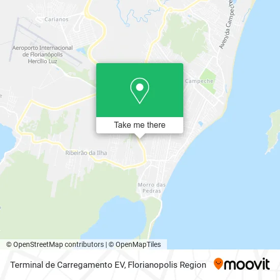 Terminal de Carregamento EV map