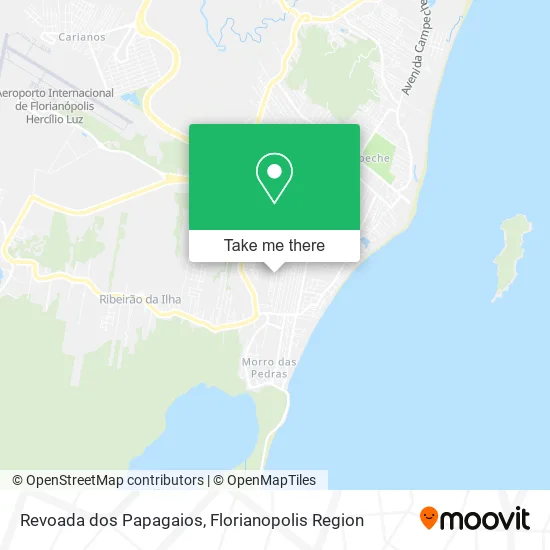 Revoada dos Papagaios map