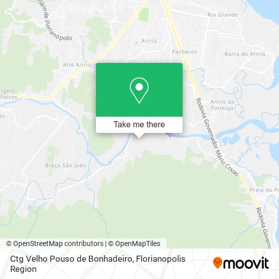 Ctg Velho Pouso de Bonhadeiro map