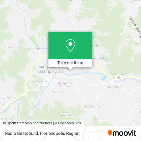 Rádio Bestsound map