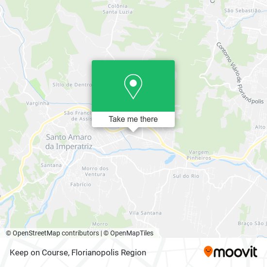 Keep on Course map
