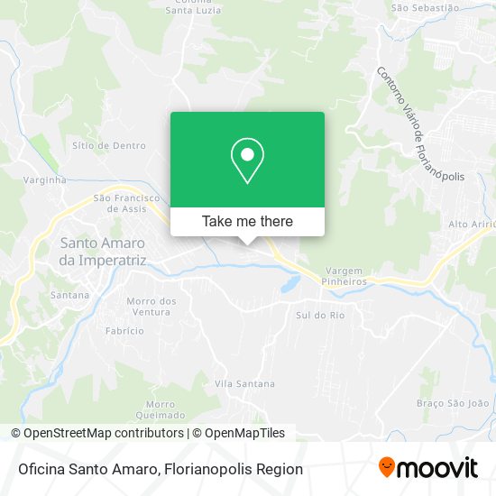 Oficina Santo Amaro map