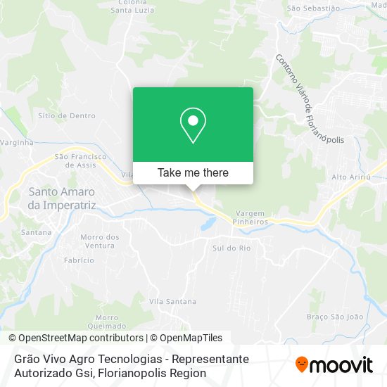 Grão Vivo Agro Tecnologias - Representante Autorizado Gsi map