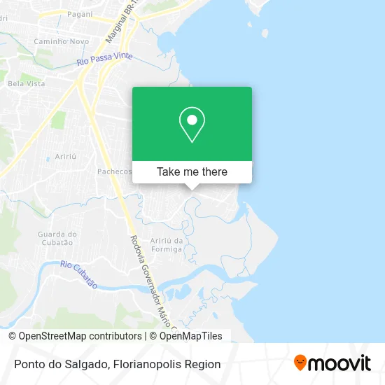 Ponto do Salgado map