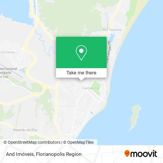 And Imóveis map