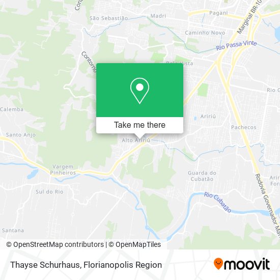 Thayse Schurhaus map