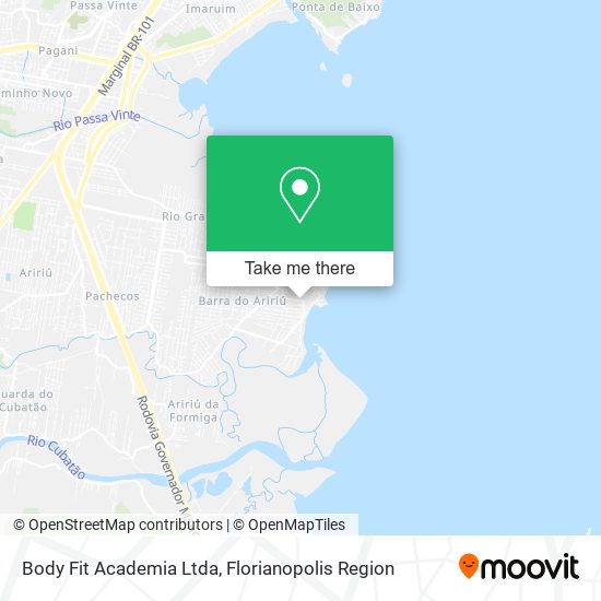 Body Fit Academia Ltda map