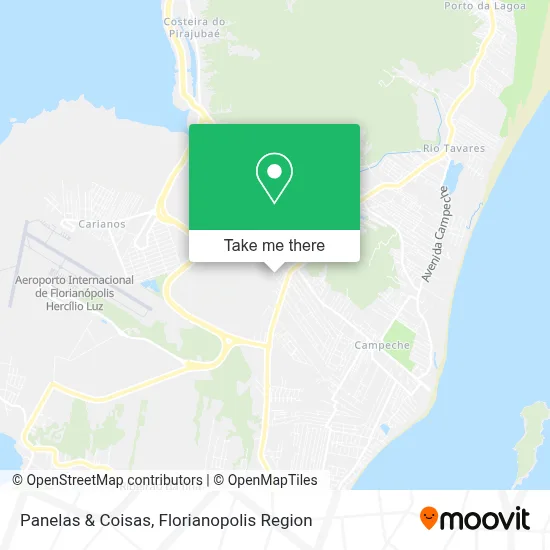 Panelas & Coisas map