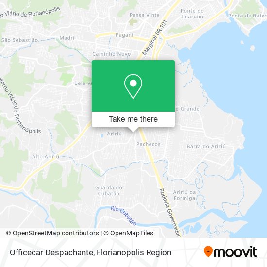 Officecar Despachante map