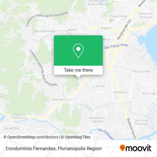 Condominio Fernandes map